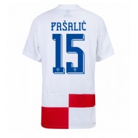 Echipament fotbal Croaţia Mario Pasalic #15 Tricou Acasa European 2024 maneca scurta